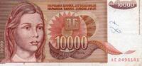 Yougoslavie 10.000 Dinara Jugoslawien - PICK 116 - 10.000 DINARA - 1992 -
