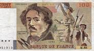 100 Francs FAY 69/8a - 100 FRANCS DELACROIX 1984 - P.154b -