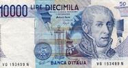 Italie 10.000 Lire ITALIEN - PICK 112 c - 10.000 LIRE - 03/09/1984 -