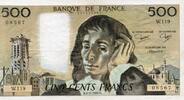 France 500 Francs FRANKREICH - PICK 156 - 500 FRANCS PASCAL - 04/09/1980 - W.119 -