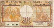 Belgique 50 Francs BELGIEN - PICK 133 b - 50 FRANCS - 03/04/1956 -