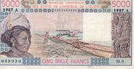 B.C.E.A.O 5.000 Francs WESTAFRIKANISCHE STAATEN - ELFENBEINKÜSTE - PICK 108 A p - 5.000 FRANCS 1987 - A - B C E A O -
