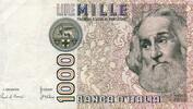 Italie 1.000 Lire ITALIEN - PICK 109 a - 1 000 LIRE - 06/01/1982 -