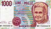 Italie 1.000 Lire ITALIEN - PICK 114 c - 1 000 LIRE - 03/10/1990 -