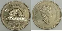 Canada 5 Cent KANADA - KM 182 - 5 CENT 1994 - Biber -