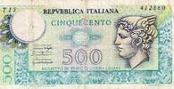 Italie 500 Lire ITALIEN - PICK 95 - 500 LIRE - 20/12/1976 -