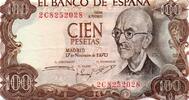 Espagne 100 Pesetas 1970 SPANIEN - PICK 152 a - 100 PESETAS - 17/11/1970 VZ 5,00 EUR  zzgl. 7,50 EUR Versand