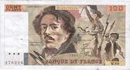 100 Francs FRANKREICH - PICK 154 b - 100 FRANCS DELACROIX - TYP 1978 MODIF - 1984 -