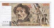 France 100 Francs FAY 69/04 a - 100 FRANCS DELACROIX - 1980 - PICK 154 -