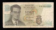 Belgique 20 Francs BELGIEN - PICK 138 - 20 FRANCS - 15/06/1964 -