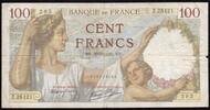 France 100 Francs FRANKREICH - PICK 94 - 100 FRANCS SULLY - 30/10/1941 -