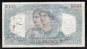 France 1 000 Francs FRANKREICH - PICK 130 - 1000 FRANCS MINERVE ET HERCULE - 25/04/1946 -