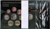Allemagne DEUTSCHLAND - 5 KURSMÜNZENSATZ EURO 2022 - A-D-F-G-J - 5 X 5.88 EUROS -