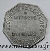 France Boulangerie FRANKREICH - Kommitat 62 - LIEVIN - BÄCKEREI - 1922 - BERGBAUGENOSSENSCHAFT - MÜNZENPRÄGUNG -