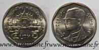 Thailande 5 Baht THAILAND - Y 219 - 5 BAHT 1994 - BE 2537 - Der Tempel von Wat Benchamabophit -