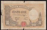 Italie 100 Lire ITALIEN - PICK 67 a - 100 LIRE - 08/10/1943 -