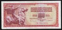 Yougoslavie 100 Dinara Jugoslawien - PICK 90 b - 100 DINARA - 04/11/1981 -