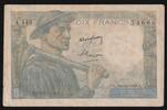 France 10 Francs FRANKREICH - PICK 99 - 10 FRANCS MINEUR - 30/10/1947 - A.149 -