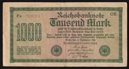 Allemagne 1.000 Mark DEUTSCHLAND - PICK 76 b - 1000 MARK - 15/09/1922 -