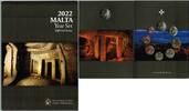 Malte Coffrets Brillant Universel MALTA - 5.88 € - MINTSET BU 2022 - 9 coins -
