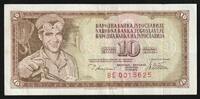 Yougoslavie 10 Dinara Jugoslawien - PICK 87 a - 10 DINARA - 12/08/1978 -