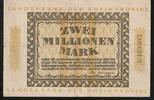 Allemagne 1 Million Mark DEUTSCHLAND - NOTGELD - DUSSELDORF - LANDESBANK DER RHEINPROVINS - 2 MILLION MARK - 01/09/1923 -
