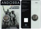 Andorre 2 € commémorative ANDORRA - 2 EURO 2022 - CHARLEMAGNE - COINCARD -