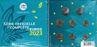France Coffrets Brillant Universel FRANKREICH - EURO KURSMÜNZENSATZ 2023 -