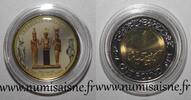 Egypte 1 Pound AGYPTEN - KM 940 a - 1 POUND 2008 - Schätze der Pharaonen - Statuen von Osiris, Isis und Horus -