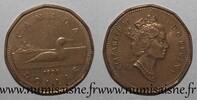 Canada 1 Dollar KANADA - KM 186 - 1 DOLLAR 1990 - Eistaucher -