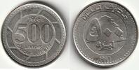 Liban 500 Livres LIBANON - KM 39 - 500 LIVRES 1996 - Zeder -