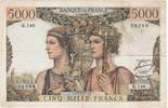 France 5 000 Francs FRANKREICH - PICK 131 - 5000 FRANCS TERRE ET MER - 01/03/1956 -
