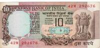 Inde 10 Rupees ohne Jahr INDIEN - PICK 81 b - 10 RUPIEN - OHNE DATUM - Z... 3,50 EUR  zzgl. 7,50 EUR Versand