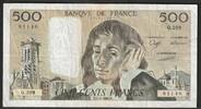 France 500 Francs FRANKREICH - PICK 156 - 500 FRANCS PASCAL - 02/03/1989 - Q.299 -