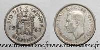 Grande-Bretagne 6 Pence GROSSBRITANNIEN - KM 852 - 6 PENCE 1942 - GEORG VI -