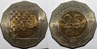 Croatie 25 Kuna KROATIEN - KM 47 - 25 KUNA 1997 - DONAU -
