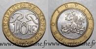 Monaco 10 Francs MONACO - KM 163 - 10 FRANCS 1995 - RAINIER III - Münzfehler -