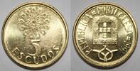 Portugal 5 Escudos 1991 PORTUGAL - KM 632 - 5 ESCUDOS 1991 VZ/VZ-ST 2,50 EUR  zzgl. 7,50 EUR Versand