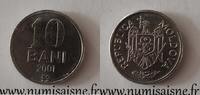 Moldavie 10 Bani MOLDAU - KM 7 - 10 BANI 2001 -