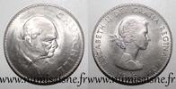 Royaume-Uni 1 Crown VEREINIGTES KÖNIGREICH - KM 910 - 1 KRONE 1965 - Tod von Sir Winston Churchill -