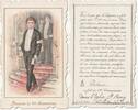 France Frommes BILD – ERINNERUNG AN DIE ERSTE KOMMUNION – KIRCHE ST-RÉMY – 15. MAI 1902 -