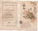 France Frommes BILD – ERINNERUNG AN DIE ERSTE KOMMUNION – ÉLISE THIREL – KIRCHE ST-HILAIRE – 10. JUNI 1900 -