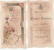 France Frommes BILD – SCHULE FENELON – SOUVENIR DER 1. KOMMUNION – JACQUES BERALDI – KIRCHE SAINT-AUGUSTIN – 7. MAI 1896 -