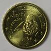 Espagne 10 Cents SPANIEN - 10 CENT 2002 - CERVANTES -
