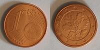Allemagne 1 Cent ALLEMAGNE - KM 207 -1 CENT 2006 J - RAMEAU DE CHENE -