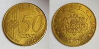 Lettonie 50 Cent LETTLAND – 50. JAHRHUNDERT 2004 – TEST -