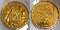 Lituanie 20 Cent LITAUEN – 20. JAHRHUNDERT 2004 – TEST -