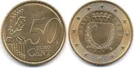 Malte 50 Cent MALTA - KM 130 - 50 EURO CENT 2008 - WAPPEN -