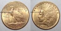 Etats-Unis  VEREINIGTE STAATEN - KM 130 - 10 DOLLARS 1932 - Indian Head - Indischer Kopf VZ