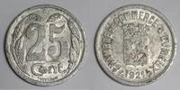 France 25 Centimes FRANKREICH - Kommitat 27 - EVREUX - 25 CENTIMES 1921 - CHAMBRE DE COMMERCE - El.Mon.10.3 -